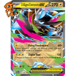 Mega Zeraora ex - Nuit Noire - 027/084