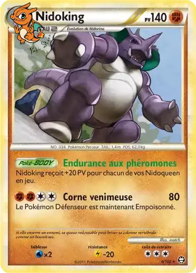 Nidoking - Triomphe - 006/102