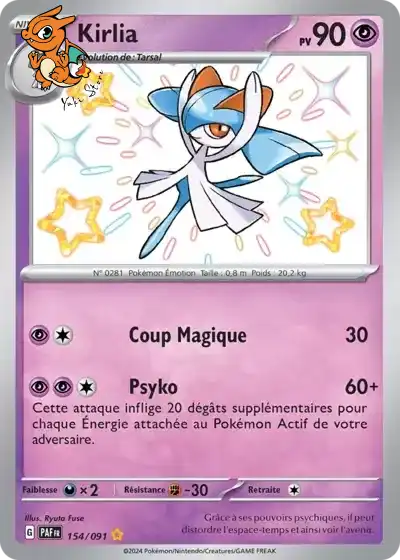 Kirlia - Destinées de Paldea - 154/091