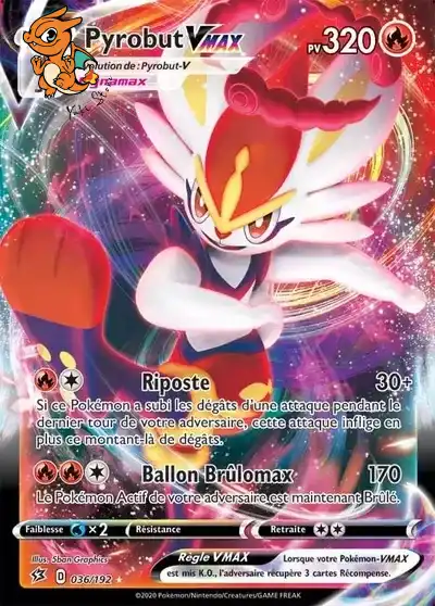 Pyrobut VMAX - Clash des Rebelles - 036/192