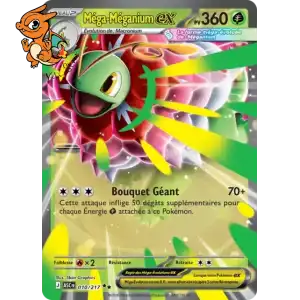 Mega Méganium ex - Héros Transcendants - 010/217