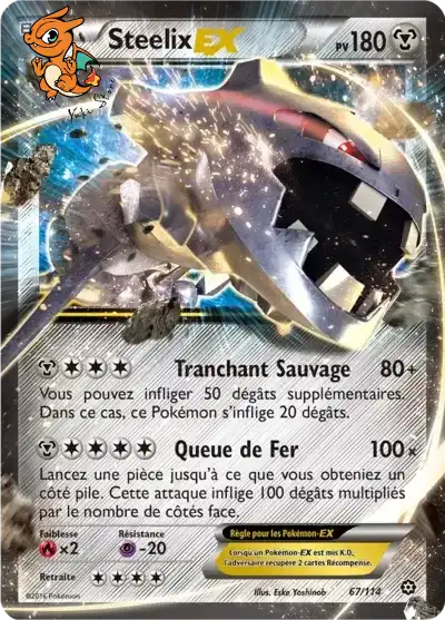 Steelix EX - Offensive Vapeur - 067/114