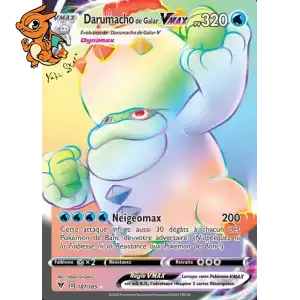 Darumacho de Galar VMAX - Voltage Éclatant - 187/185