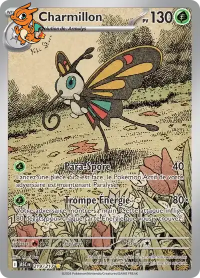 Charmillon - Héros Transcendants - 219/217