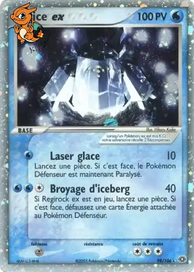 Regice ex - Émeraude - 098/106