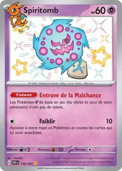 Spiritomb - Destinées de Paldea - 158/091