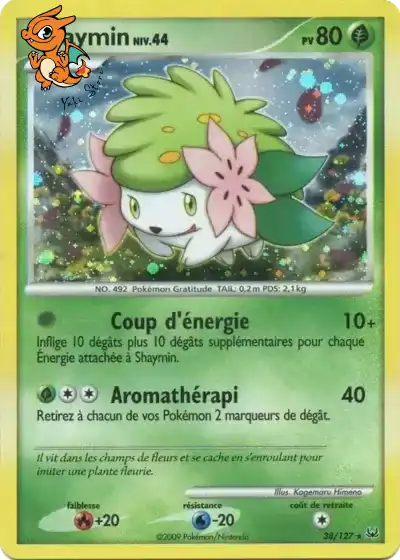 Shaymin Lv.44 - Platine - 038/127