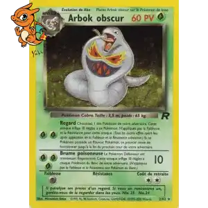 Arbok obscur - Team Rocket - 002/082
