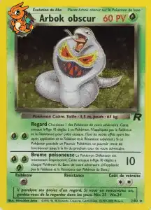 Arbok obscur - Team Rocket - 002/082