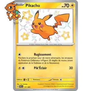 Pikachu - Destinées de Paldea - 131/091