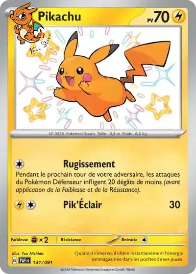 Pikachu - Destinées de Paldea - 131/091
