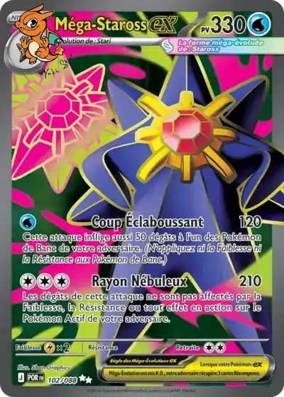 Mega Staross ex - Équilibre Parfait - 102/088