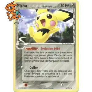 Pichu δ Espèces Delta - Fantômes Holon - 076/110