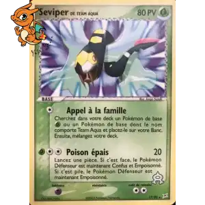 Team Aqua's Seviper - Team Magma vs Team Aqua - 017/095