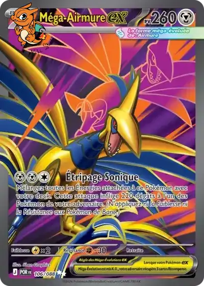 Mega Airmure ex - Équilibre Parfait - 106/088