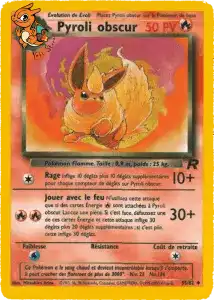 Pyroli obscur - Team Rocket - 035/082