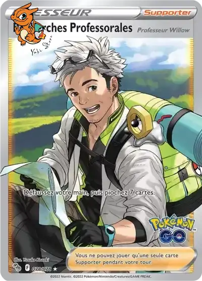 Recherches Professorales - Pokémon GO - 078/071