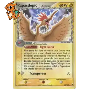 Rapasdepic δ Delta Species - Gardiens de Cristal - 018/100