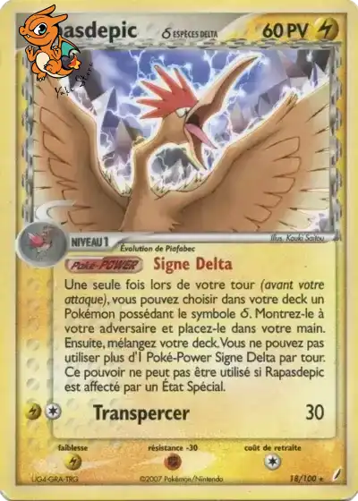 Rapasdepic δ Delta Species - Gardiens de Cristal - 018/100