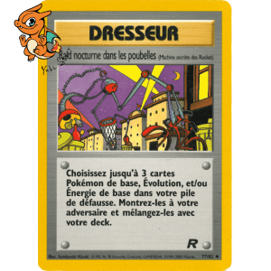 Raid nocturne dans les poubelles - Team Rocket - 077/082