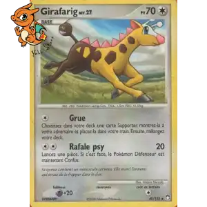 Girafarig Lv.27 - Trésors Mystérieux - 049/123