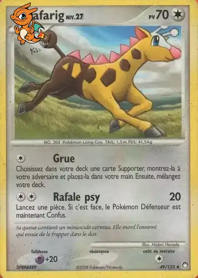 Girafarig Lv.27 - Trésors Mystérieux - 049/123
