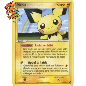 Pichu - Gardiens du Pouvoir - 021/108
