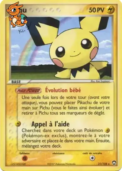Pichu - Gardiens du Pouvoir - 021/108