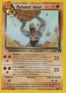 Machopeur obscur - Team Rocket - 040/082