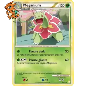 Méganium - HeartGold & SoulSilver - 026/123