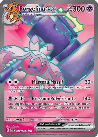 Forgelina ex - Évolutions à Paldéa - 240/193