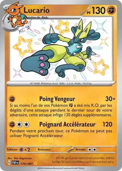 Lucario - Destinées de Paldea - 174/091