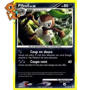 Pifeuil Lv.28 - Diamant & Perle - 057/130