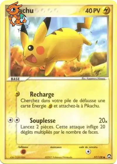 Pikachu - Gardiens du Pouvoir - 057/108