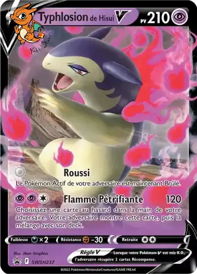 Typhlosion de Hisui V - Promos Épée & Bouclier - 237