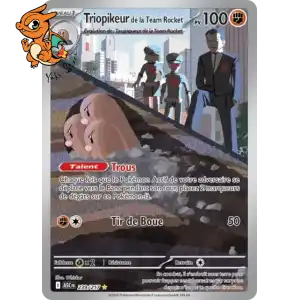 Triopikeur de la Team Rocket - Héros Transcendants - 239/217