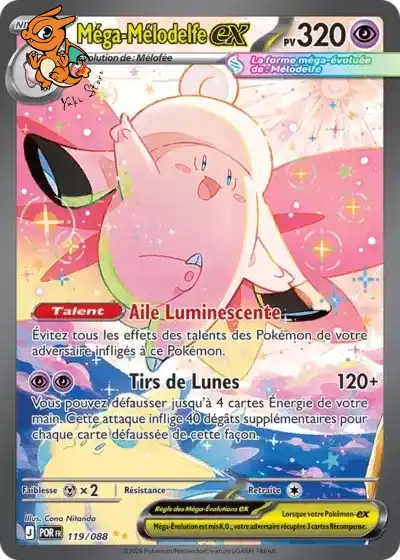 Mega Mélodelfe ex - Équilibre Parfait - 119/088