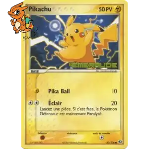 Pikachu - Émeraude - 060/106