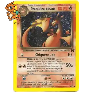 Dracaufeu obscur - Team Rocket - 004/082