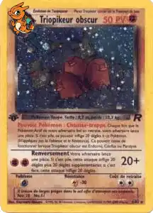 Triopikeur obscur - Team Rocket - 006/082