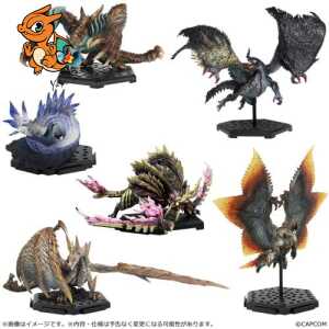 MONSTER HUNTER-Fig. Builder Stand Model Plus vol. 25 26 (6pc)- 10-15cm