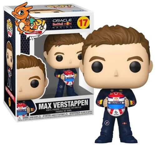 RED BULL - POP Racing N° 17 - Verstappen (Tenant Casque)