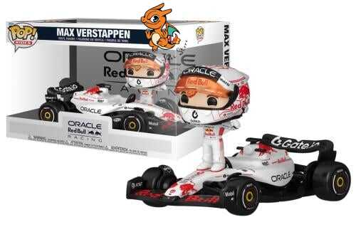 RED BULL - POP Ride Super Deluxe N° 152 - Max Verstappen (Blanc)