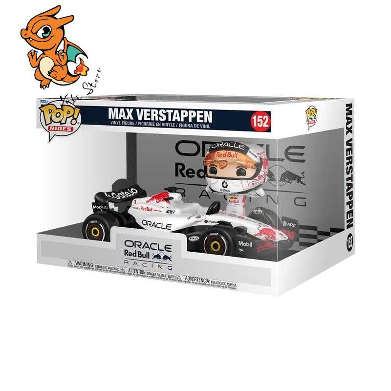 RED BULL - POP Ride Super Deluxe N° 152 - Max Verstappen (Blanc) – Image 2