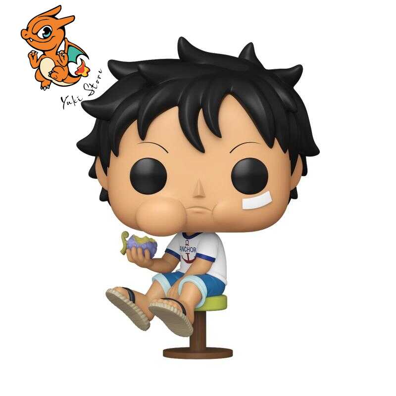 ONE PIECE - POP Animation N° 2402 - Luffy enfant mangeant fruit demon – Image 3