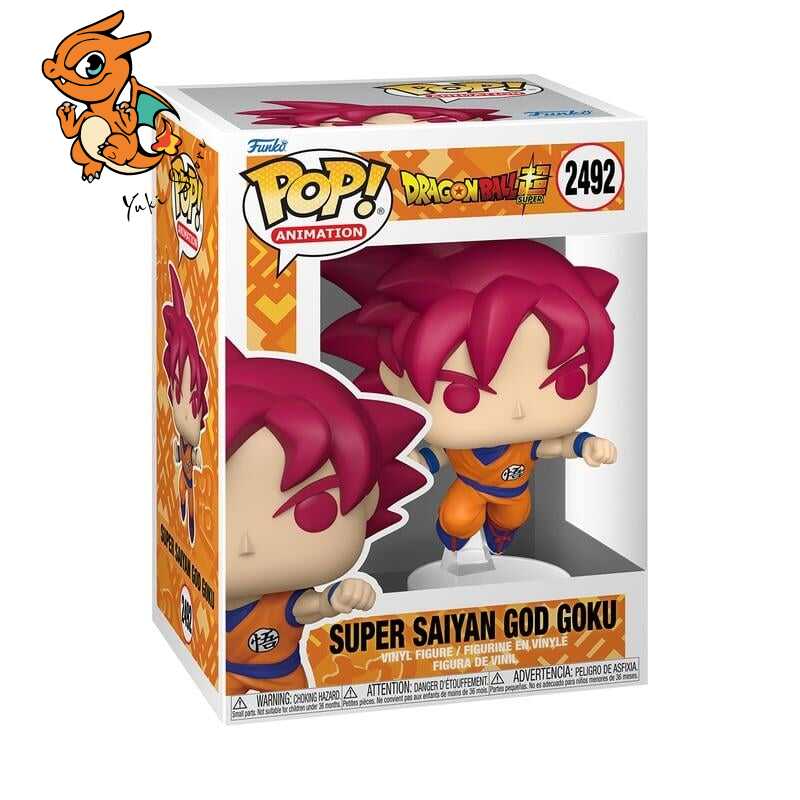 DRAGON BALL SUPER - POP Animation N° 2492 - Super Saiyan God Goku – Image 2