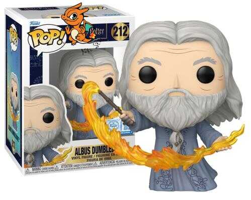 HARRY POTTER - POP Movies N° 212 - Dumbledore (Flamme)