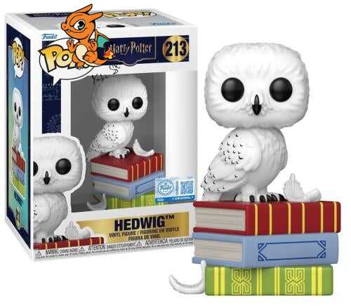 HARRY POTTER - POP Premium N° 213 - Hedwige sur livres