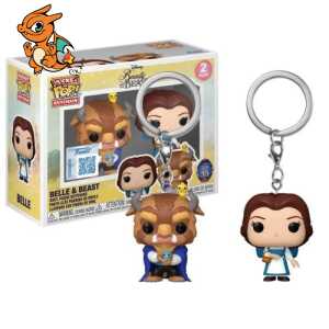 LA BELLE ET LA BETE - Pocket Pop Keychains 2 Pack