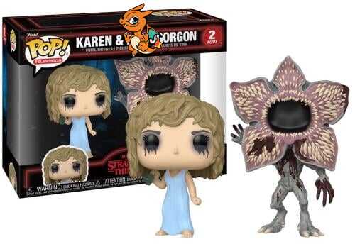 STRANGER THINGS - POP TV - 2 Pack Karen & Demorgogon